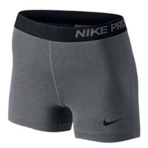 *Worn Once* NIKE Pro Gray Spandex Shorts
